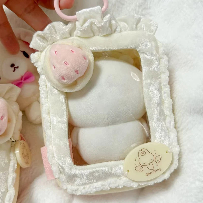 Cake Slice Plush Coin Purse – Kawaii Doll Display Bag