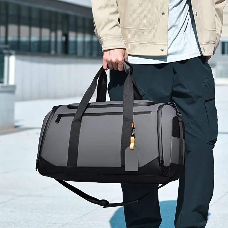 Large Gym Duffel Bag – Wet Dry Sport & Travel Bag