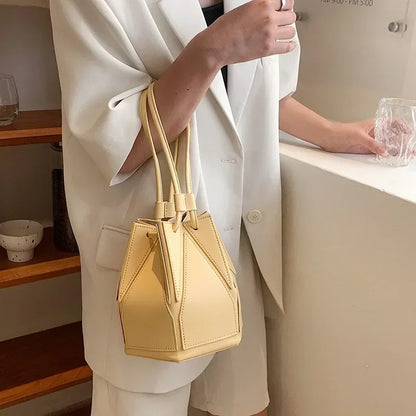 Women's Foldable Bucket Bag – Multifunctional Crossbody Purse