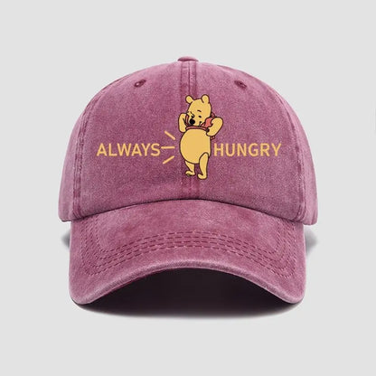 Winnie Pooh Bear Baseball Cap – Cute Anime Sun Hat