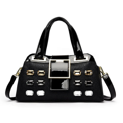 Diamond Embellished Luxury Tote Bag for Women