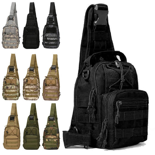 Tactical EDC Sling Bag – Waterproof Outdoor Pack
