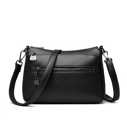 Genuine Leather Crossbody Bag for Women – Luxury Shoulder Handbag