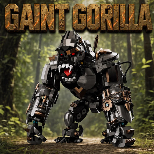 Mecha Gorilla Building Blocks Set – Giant Robotic Ape MOC Kit