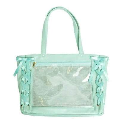 Ribbon Ita Bag Women's Large Capacity Tote Shoulder Bag