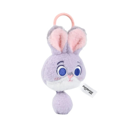 Zootopia Plush Keychain Doll – Cute Bag Charm Pendant