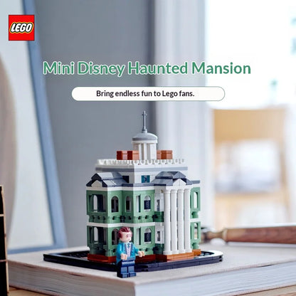 LEGO Disney 40521 Mini Haunted Mansion – Desktop Decor Building Set