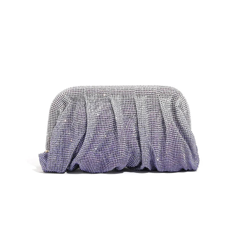 Crystal Evening Clutch Bag – Women's Diamond Party Purse