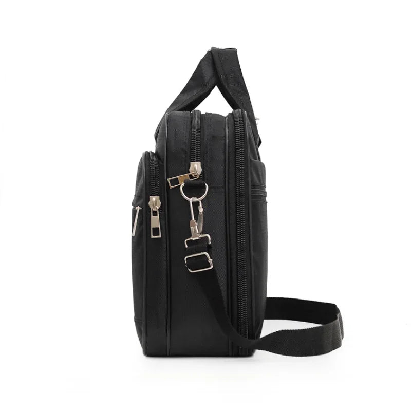 Large Capacity Laptop Briefcase – Business Travel Shoulder Bag