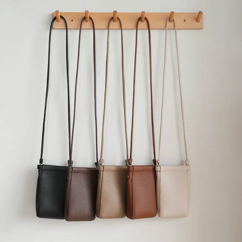 PU Leather Crossbody Phone Purse for Women – Mini Shoulder Bag