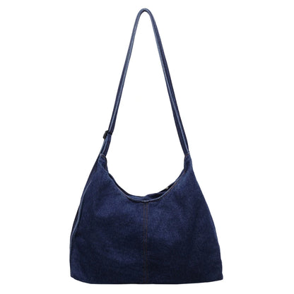 Denim Women's Crossbody Shoulder Bag – Large Capacity