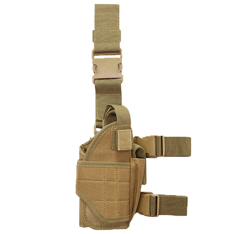 Tactical Drop Leg Holster – Adjustable Nylon Thigh Holster