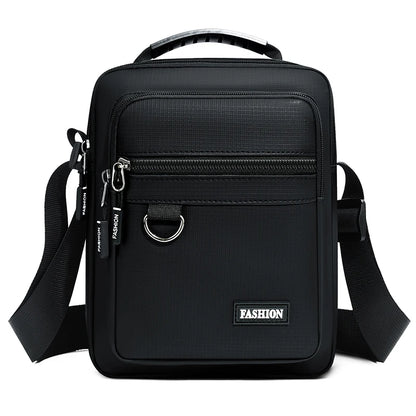 Men's Messenger Shoulder Bag – Lightweight Oxford Crossbody