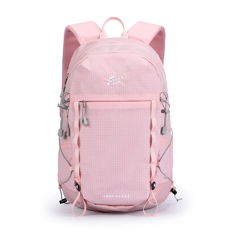 25L Hiking Backpack – Water-Resistant Nylon Camping Pack