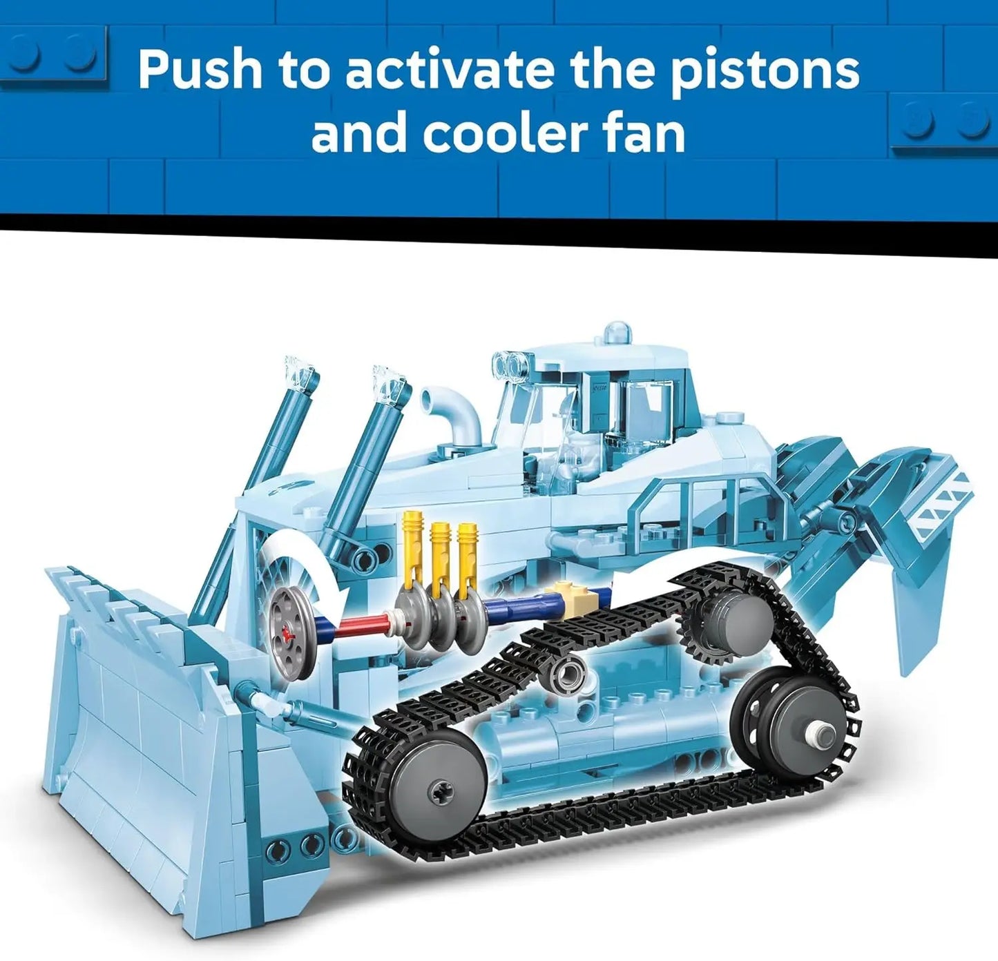 LEGO City 60466 Bulldozer Building Set – 682 Pieces