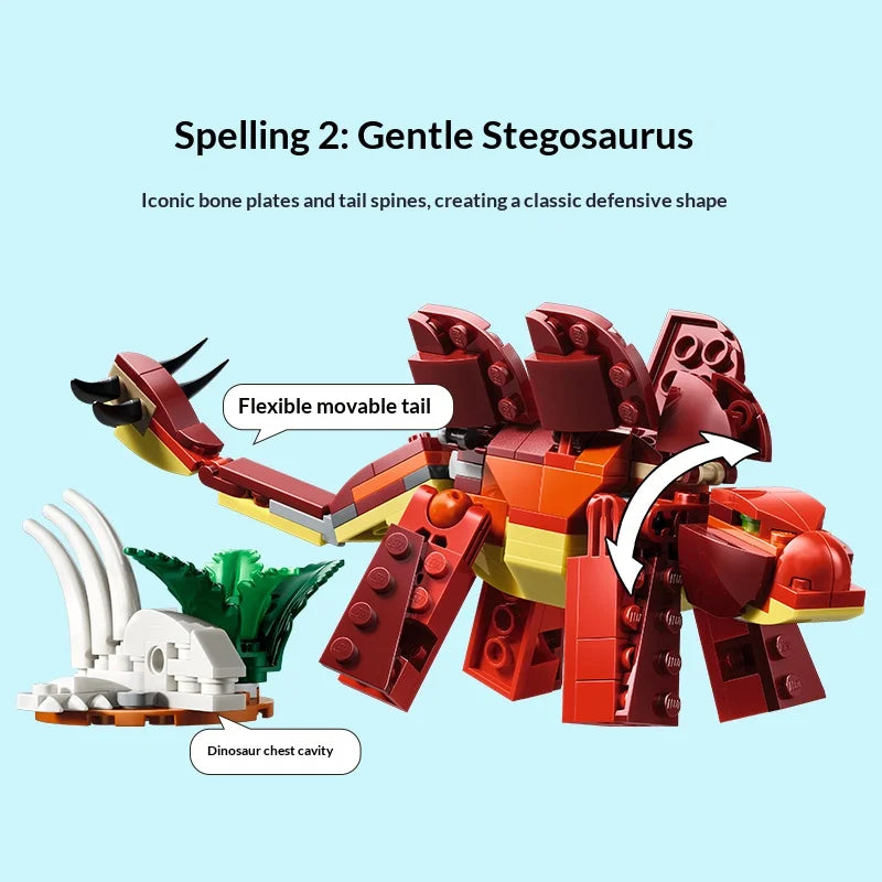 LEGO Creator 31379 Fierce Dinosaur 3-in-1 Building Set