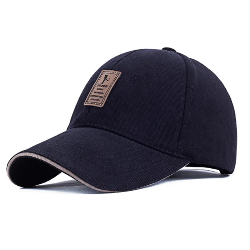 Classic Solid Color Baseball Cap – Unisex Golf & Sports Hat