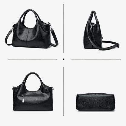 PU Leather Tote Bag for Women – Large Capacity Shoulder & Crossbody Handbag