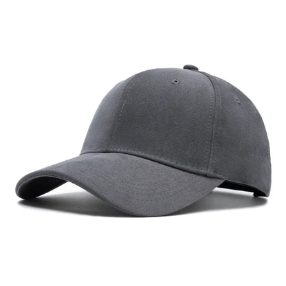 Suede Baseball Cap Adjustable Snapback Unisex Dad Hat