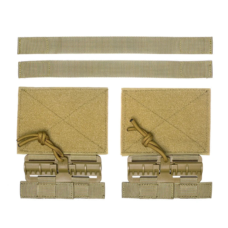 Quick Release Buckle Set for Tactical Vest – Airsoft & Hunting