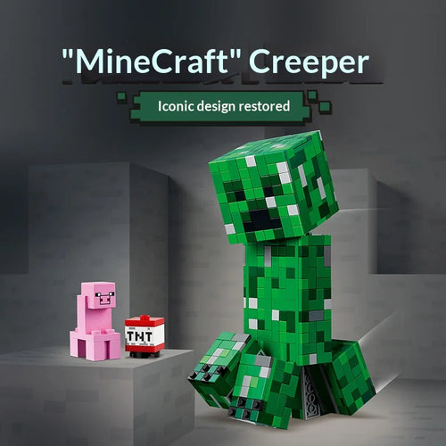 LEGO 21276 Minecraft Creeper Large Posable Building Figure Set