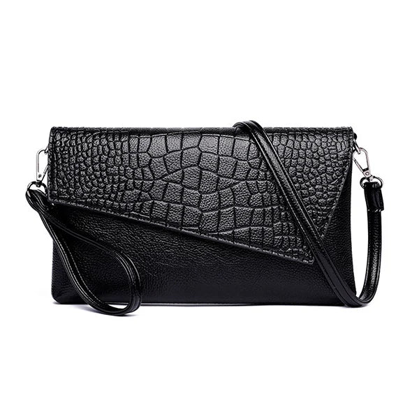 Crocodile Clutch Bag for Women – 3-in-1 Crossbody Purse