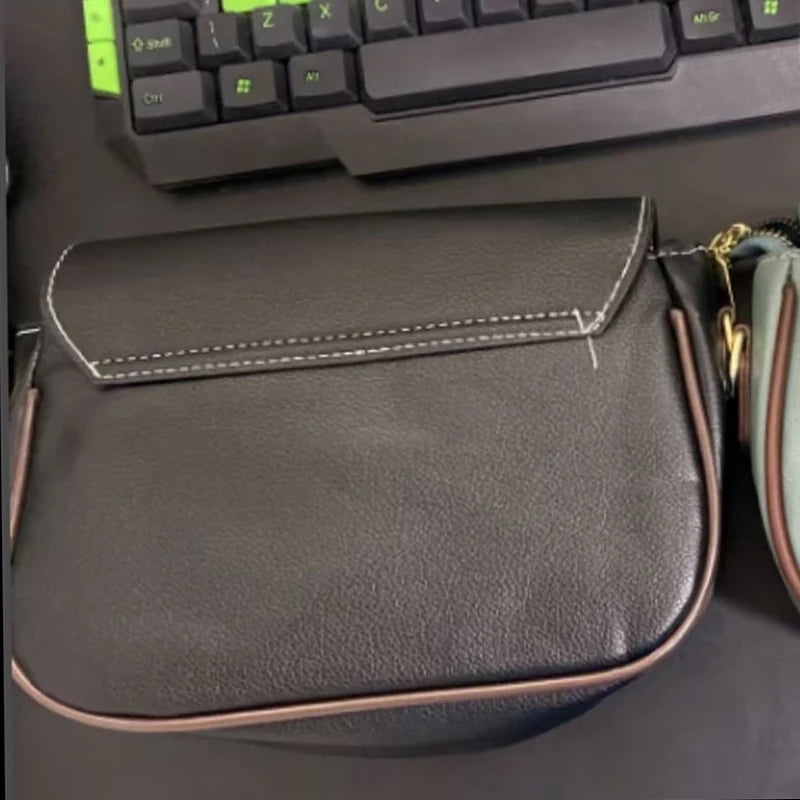 Crossbody Shoulder Bag for Women – PU Leather Flap Handbag