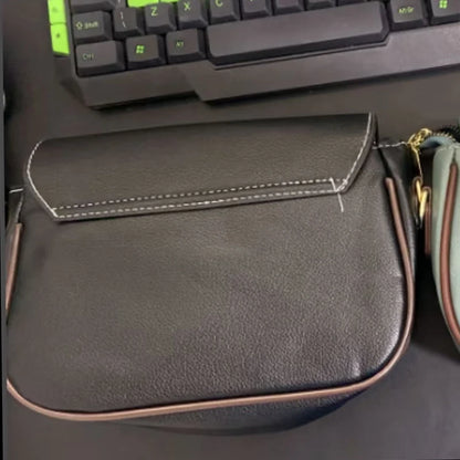 Crossbody Shoulder Bag for Women – PU Leather Flap Handbag