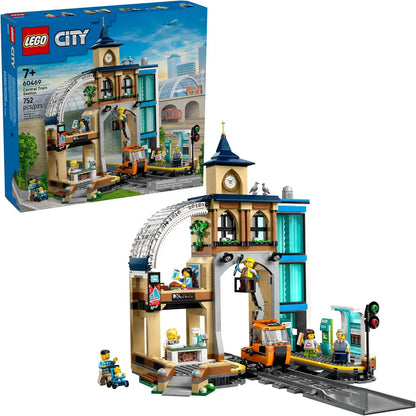 LEGO City 60469 Central Train Station Set – 752 Pieces
