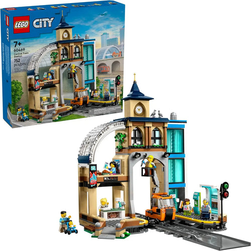 LEGO City 60469 Central Train Station Set – 752 Pieces