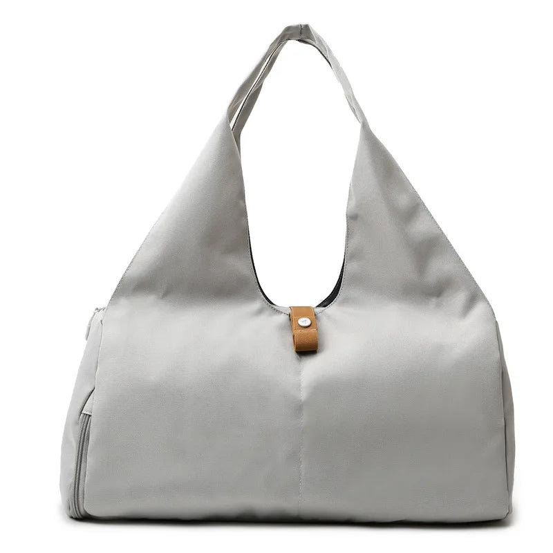 Nylon Sports Tote Bag – Gym & Travel Handbag for Women