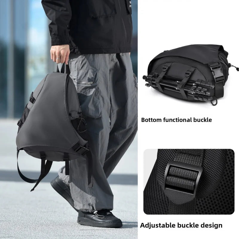 Water-Repellent Sling Chest Bag for Men & Women – Large Capacity Outdoor Pack
