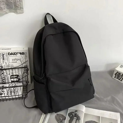 Waterproof Nylon Backpack – Large Capacity Travel & Laptop Bag