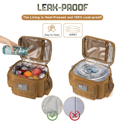 Tactical Lunch Box for Men – Insulated Heavy Duty Work Bag