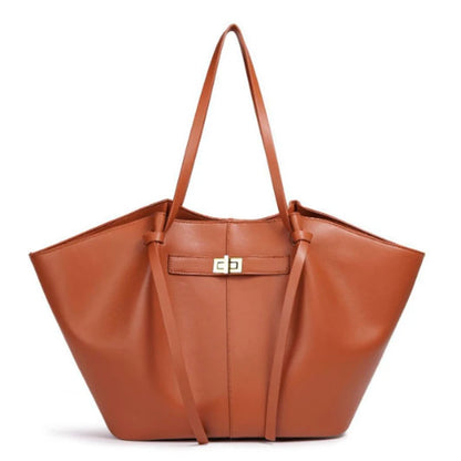 Large Leather Tote Bag for Women – Luxury Wing Shoulder Handbag