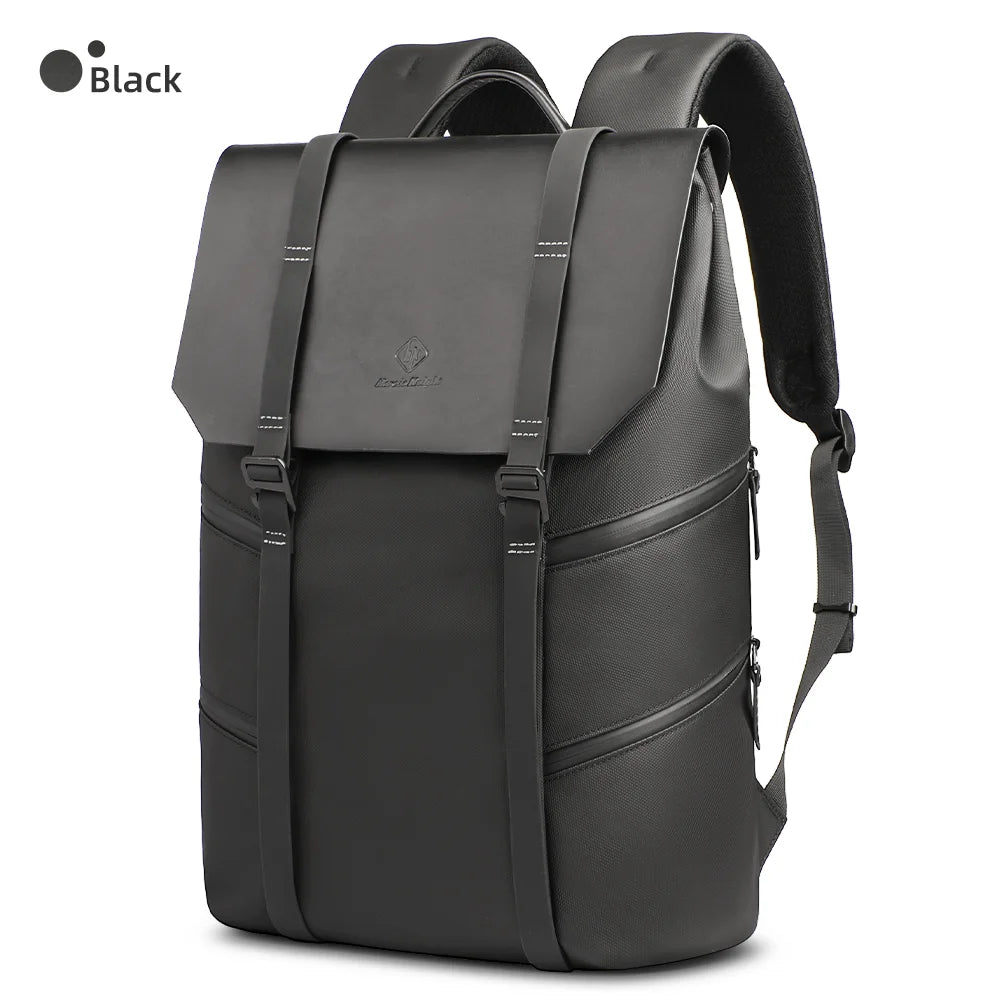 Large Travel Backpack for Men – Vintage Waterproof 15.6" Laptop School Bag