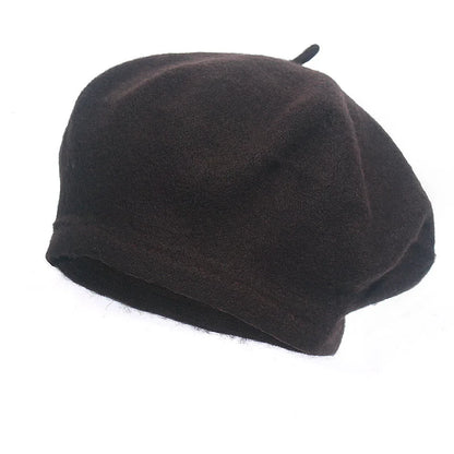 Wool Beret Hat – French Painter Style for Women & Girls