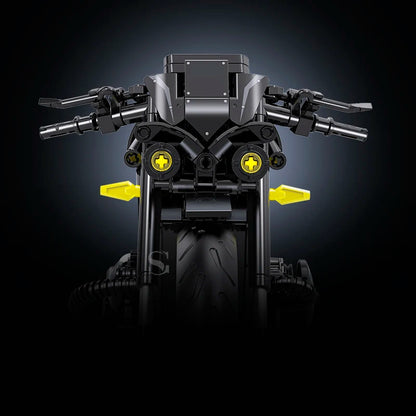 Dark Racing Motorcycle MOC Building Blocks Set – 500+ Pcs