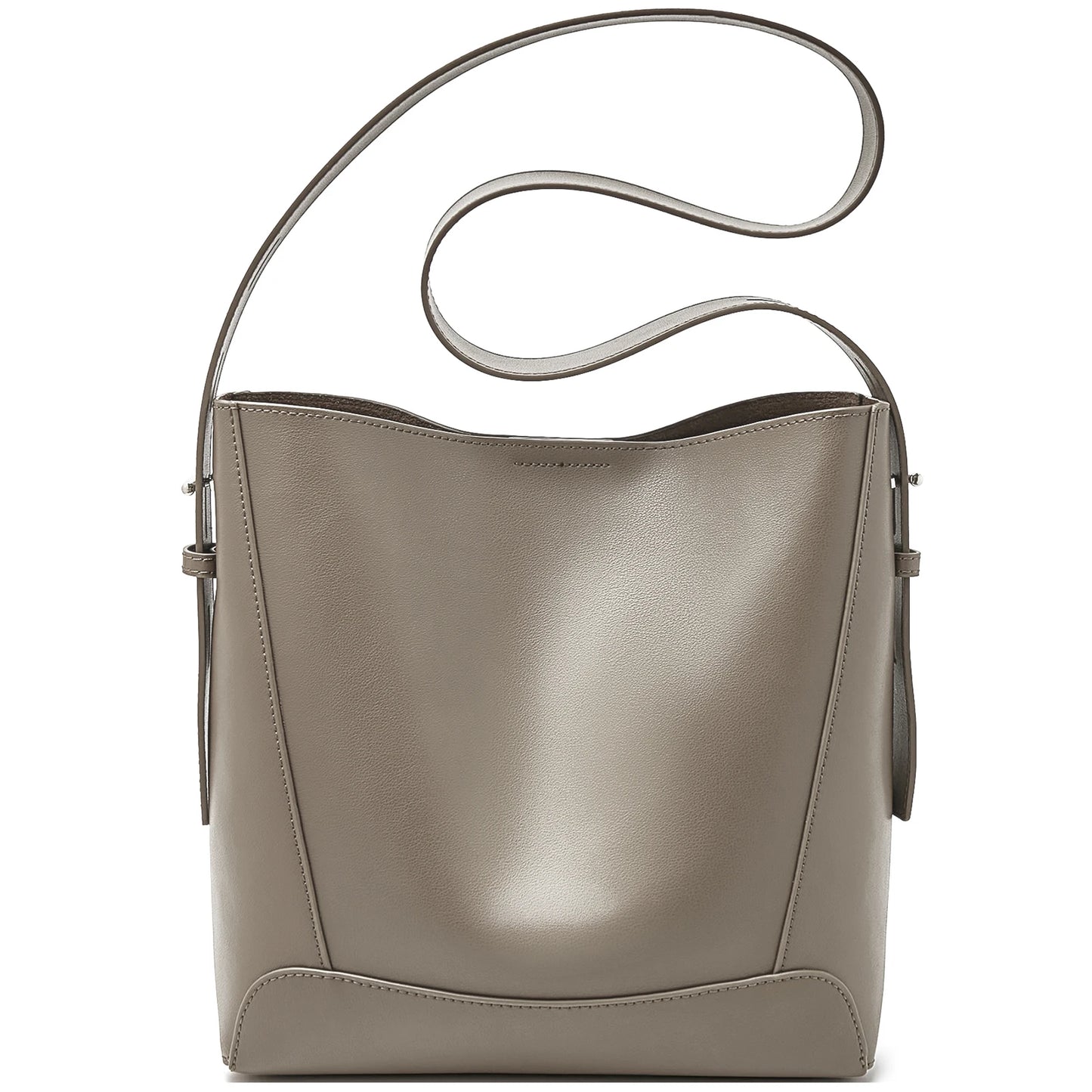 Foxer Women S Bucket Bag Split Leather Large Capacity Tote Female Crossbody Commuter Shoulder