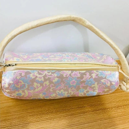 Chinese Silk Embroidered Handbag Women's Floral Tote