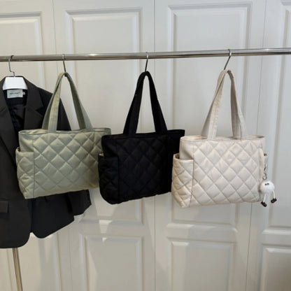 Quilted Tote Bag – Large Padded Shoulder Bag for Women
