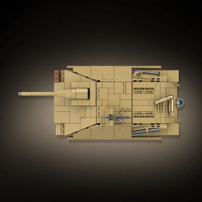 Jagdpanzer 38(t) Hetzer Tank Destroyer Building Blocks Set
