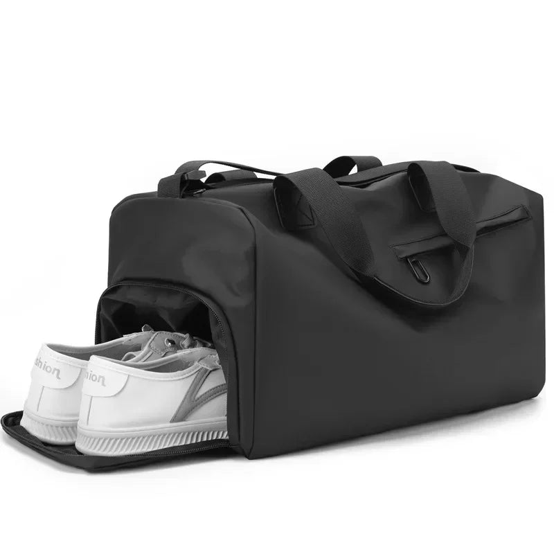 Zipper Large Capacity Oxford Travel Bags Solid Fitness Thickened Fabric Waterproof Luggage Sports