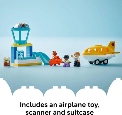 LEGO DUPLO 10443 First Time at the Airport Toddler Building Set