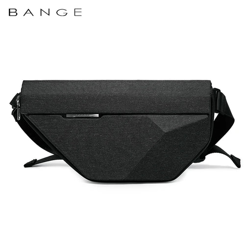 BANGE Men's Waterproof Crossbody Sling Bag – Multifunction Chest & Shoulder Messenger