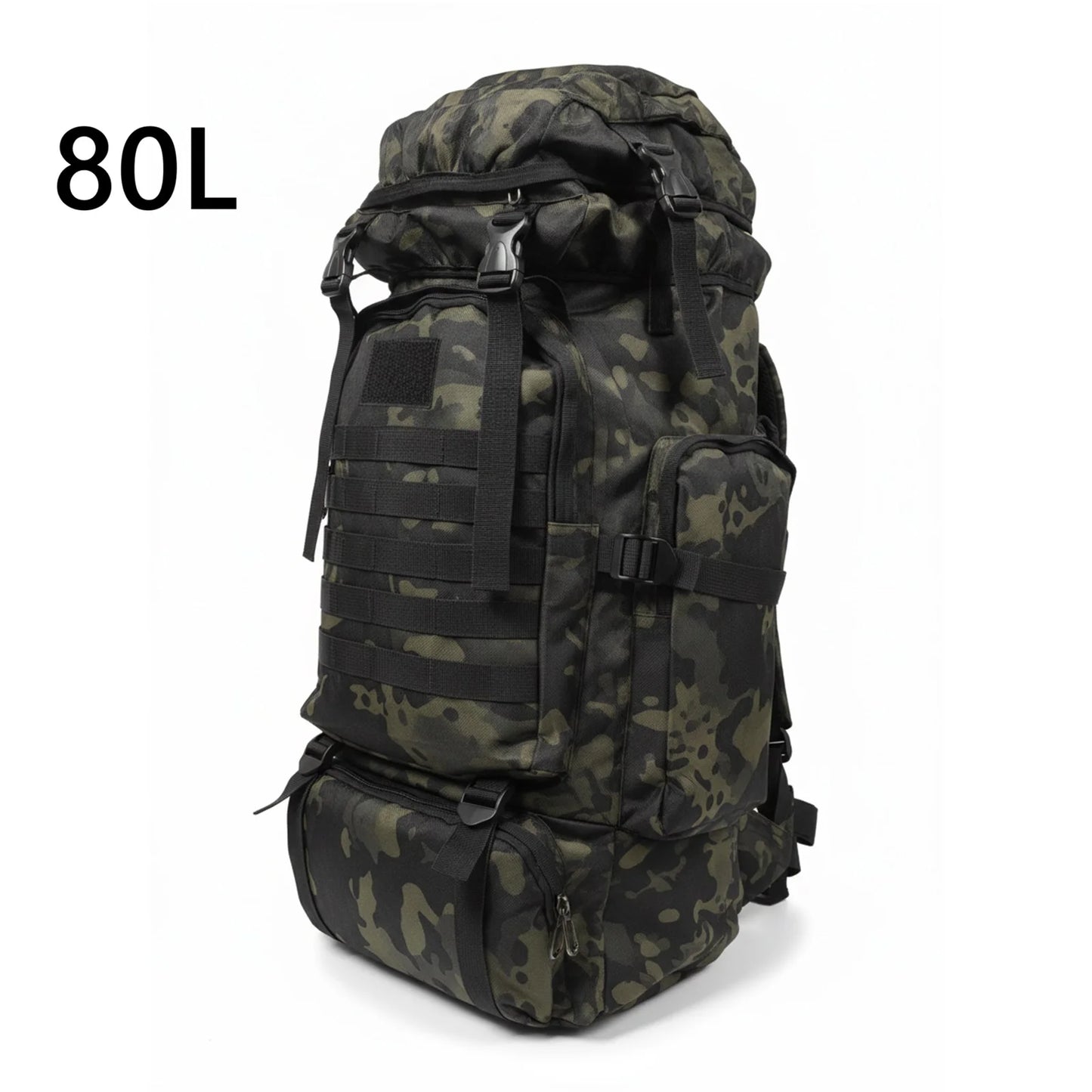 80L/100L Tactical Backpack – Large Hiking & Mountaineering Bag