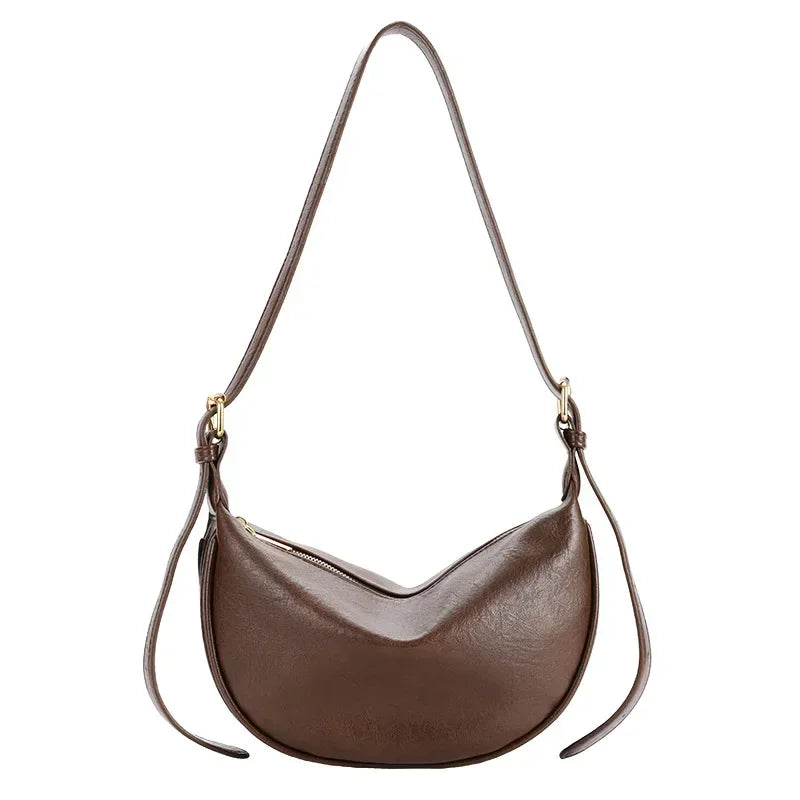 Women's Large Capacity Crossbody Bag – Soft Leather Shoulder Hobo Handbag