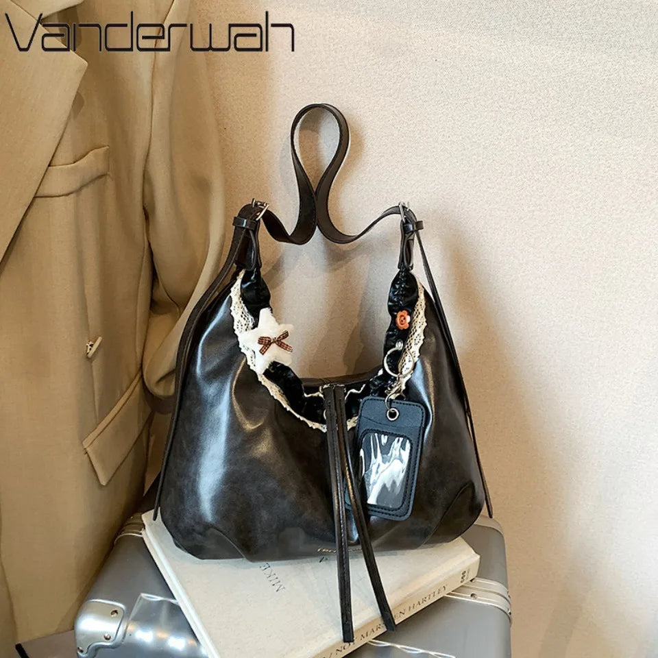 Hobo Bag for Women – Large Drawstring Shoulder & Crossbody Bag