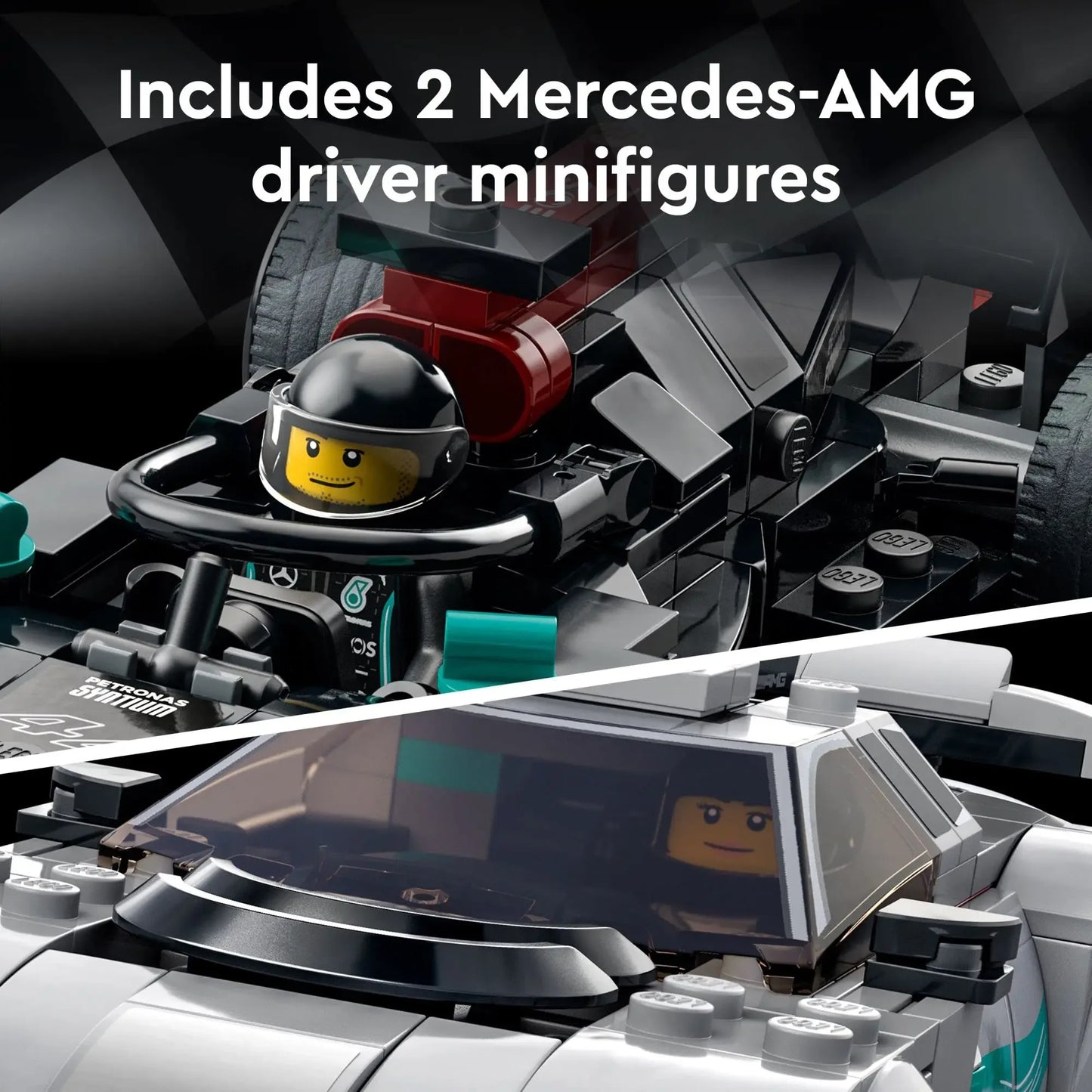 LEGO Speed Champions Mercedes-AMG F1 W12 & Project One 76909