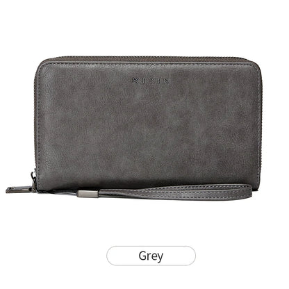 RFID Blocking Women's Long Clutch Wallet – Zip Wristlet Purse